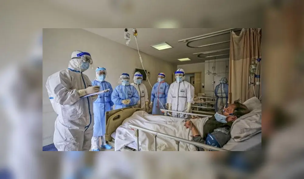 Pacientes dados de alta. Créditos: TV Perú.