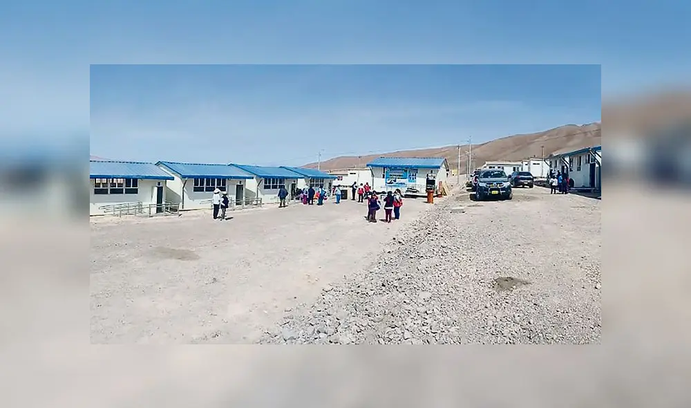 Tacna: Escolares damnificados por huaico en Mirave iniciaron clases