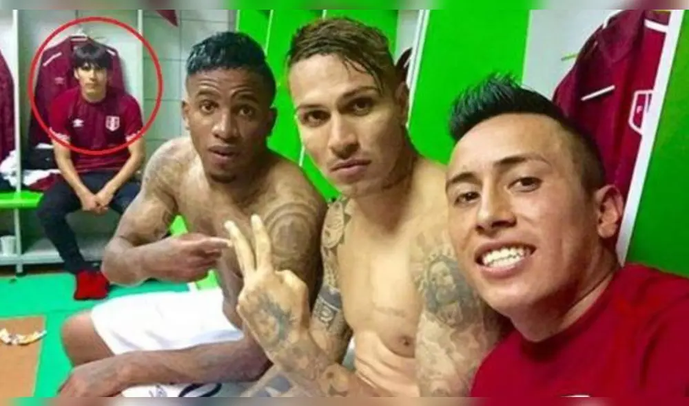 Edwin Retamoso recordó peculiar foto con Paolo Guerrero, Jefferson Farfán y Christian Cueva.