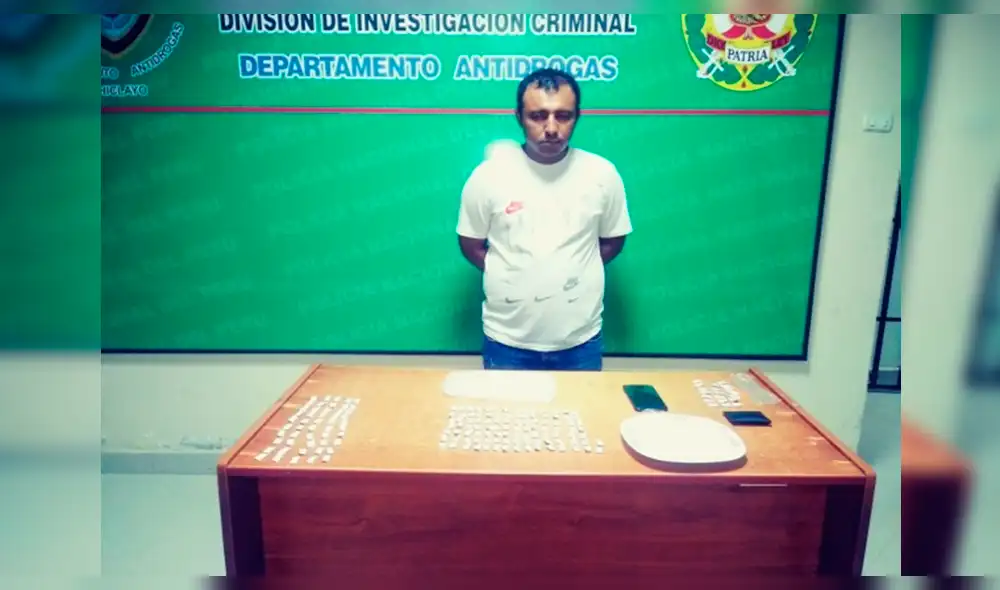 Se le incautó "ketes" de pasta básica de cocaína. Se le incautó "ketes" de pasta básica de cocaína.