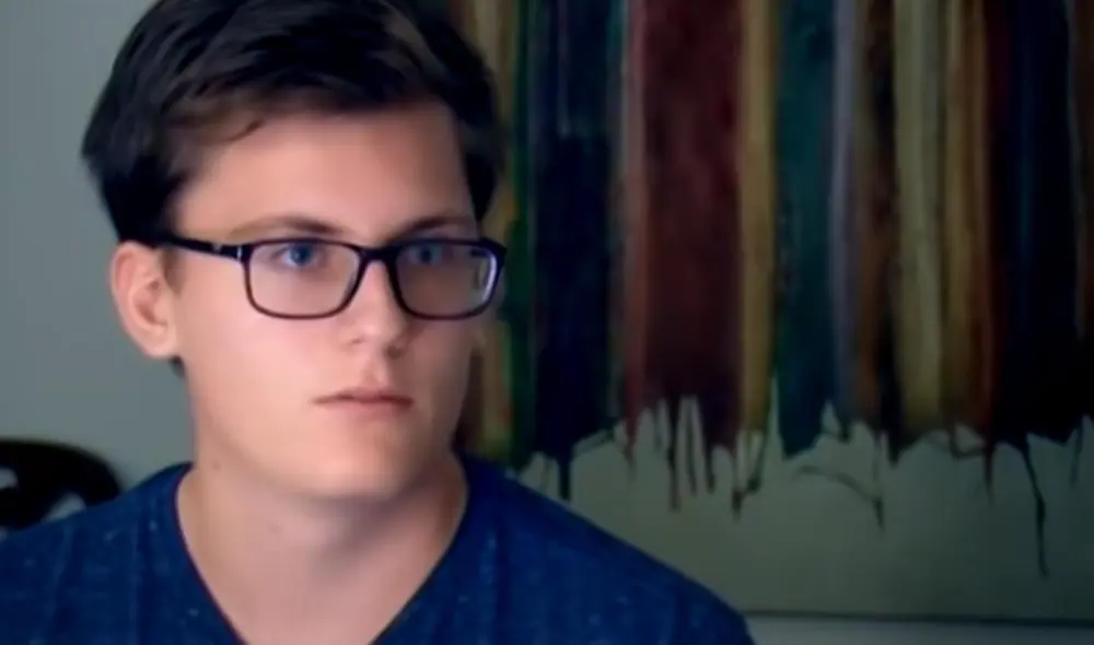 Vicente Pastor Delgado, joven sentenciado por violación sexual en agravio de una adolescente estadounidense. Foto: Captura Día D/ ATV