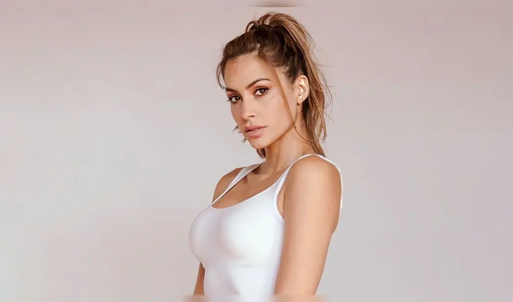 "Ya se van a enterar en su momento", dijo la modelo y actriz sobre este anuncio que guarda bajo 7 llaves.