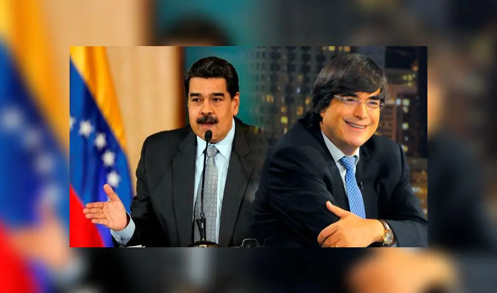 Jaime Bayly se burló de Nicolás Maduro tras querer imitar a un político estaounidense. Foto: Composición Jaime Bayly se burló de Nicolás Maduro tras querer imitar a un político estaounidense. Foto: Composición