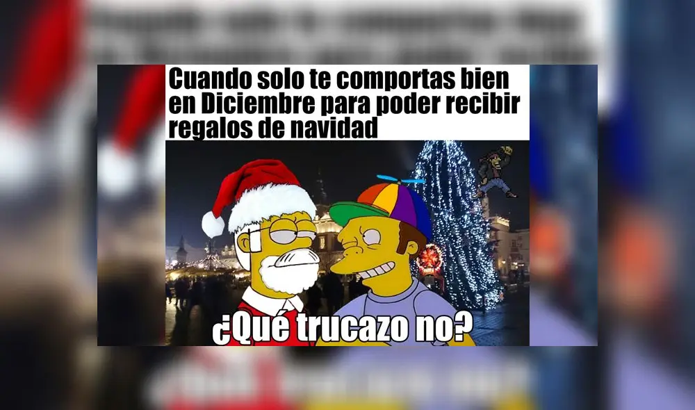 ¿Te encanta la Navidad? Aprovecha para compartir los mejores memes en esta fecha especial. Foto: redes sociales.