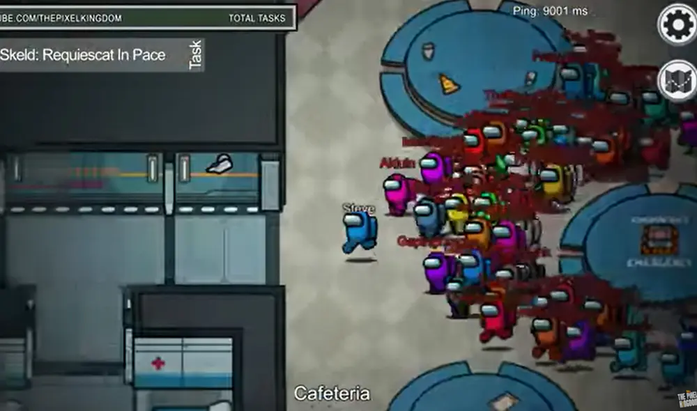 Parodia de Among Us tiene millones de reproducciones. Foto: Captura de YouTube