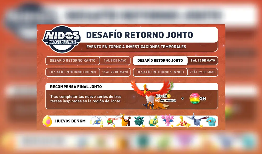 Créditos: Nidos Pokémon GO Argentina. Diseño: LuchoDiaz.dg