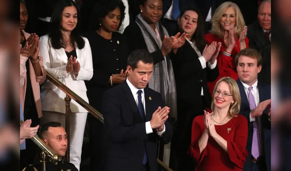 Trump dice en discurso ante Congreso que "tiranía" de Maduro va a ser "aplastada". Foto: AFP. Trump dice en discurso ante Congreso que "tiranía" de Maduro va a ser "aplastada". Foto: AFP.