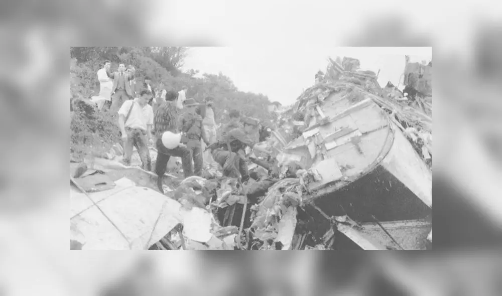 El vuelo de Avianca 203 explotó pocos minutos después de despegar. Foto: AP El vuelo de Avianca 203 explotó pocos minutos después de despegar. Foto: AP