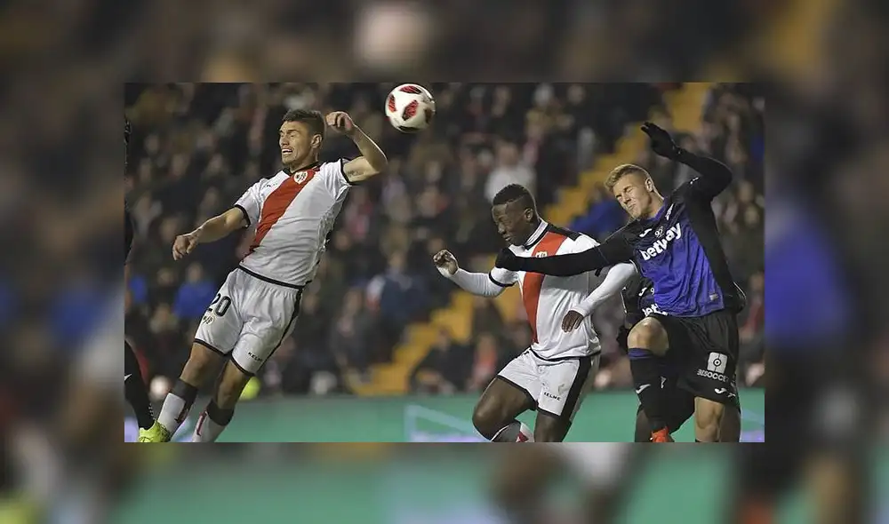 Rayo Vallecano eliminado de la Copa de Rey: cayó de local 1-0 ante Leganés