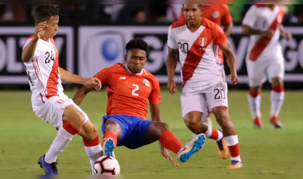Con polémico arbitraje Perú cayó 3-2 ante Costa Rica en amistoso internacional [RESUMEN]