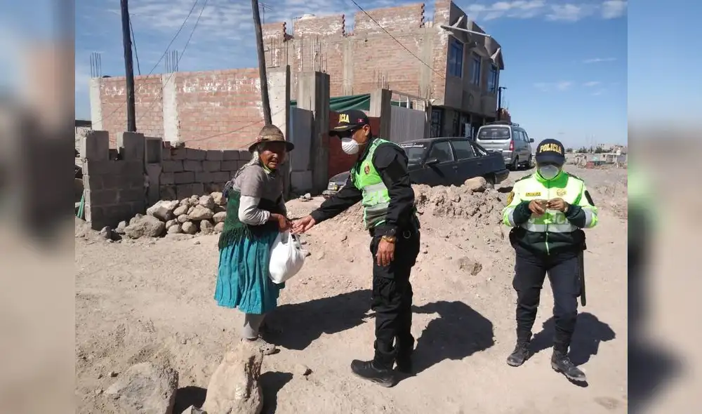 Policía brindó ayuda. Policía brindó ayuda.