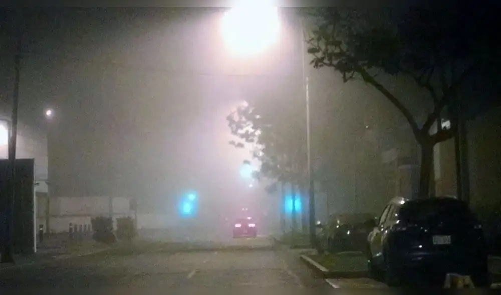 Lima: neblina nocturna en distritos costeros [VIDEO]