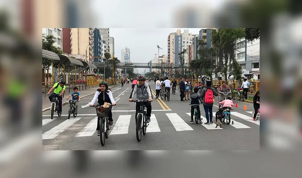 Todos los domingos de este año, la avenida Brasil será de uso exclusivo para fines recreativos. Foto: fpp.org.pe Todos los domingos de este año, la avenida Brasil será de uso exclusivo para fines recreativos. Foto: fpp.org.pe