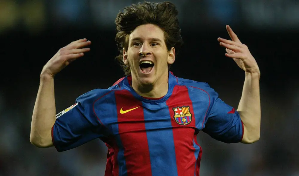 Messi marcó su primer gol con Barcelona en el 2015.