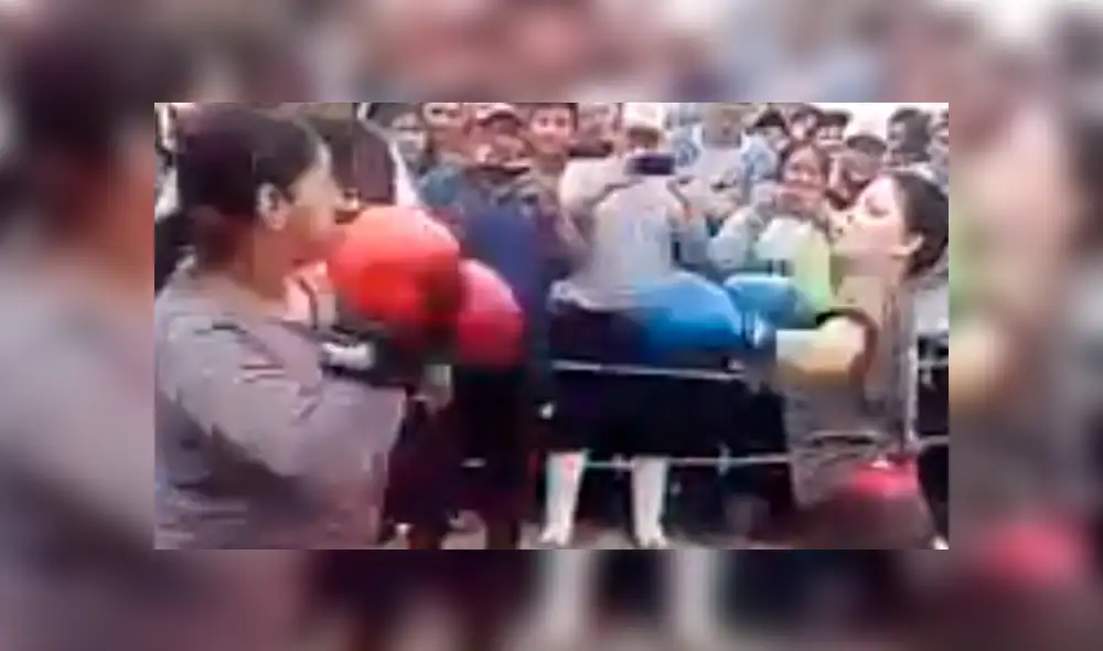 Facebook viral: increíble pelea de boxeo entre peruana y venezolana enfada a usuarios [VIDEO]
