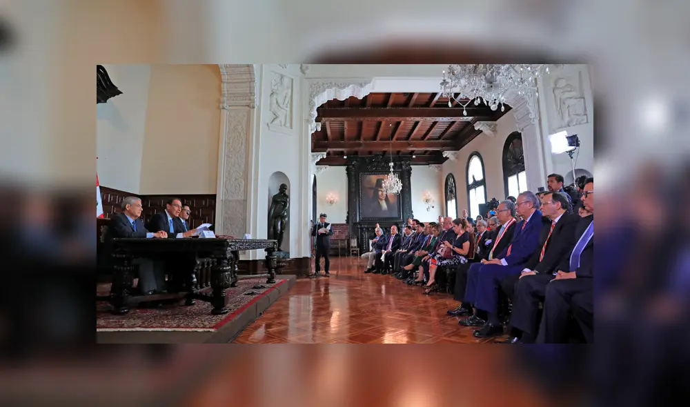 Nombre oficial del año 2019 en Perú: “Año de la Lucha Contra la Corrupción y la Impunidad”