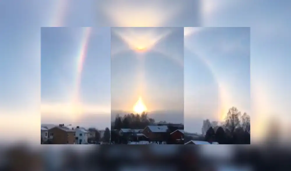 Facebook viral: fenómeno extraño aterra a miles de personas tras mostrar cuatro soles en el cielo