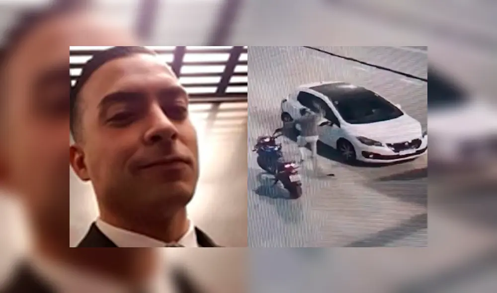 Fue expulsado de su casa y en venganza golpeó a su exnovia y destrozó su auto a patadas [VIDEO]