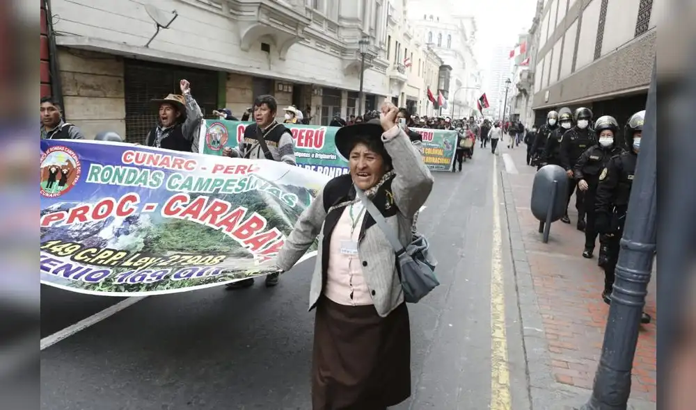 Ronderos realizan marcha nacional este 9 y 10 de agosto. Foto: Marco Cotrina / La República