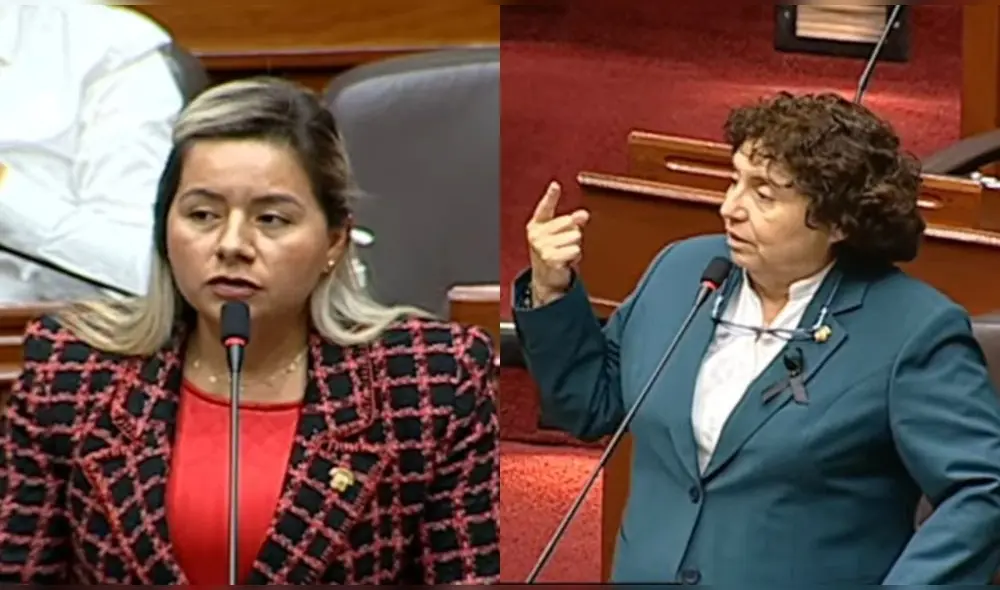 Susel Paredes respondió a legisladora fujimorista. Foto: composición LR Susel Paredes respondió a legisladora fujimorista. Foto: composición LR