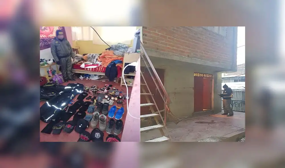 Policía encontró en su casa algunos objetos que había robado a sus víctimas