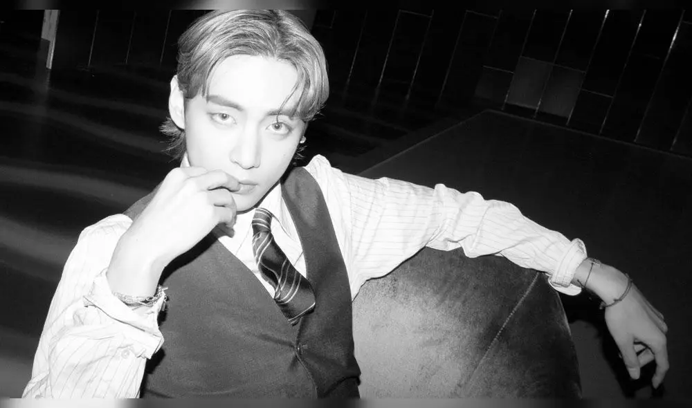 Desliza para ver más fotos de Taehyung de BTS. Créditos: Big Hit Entertainment