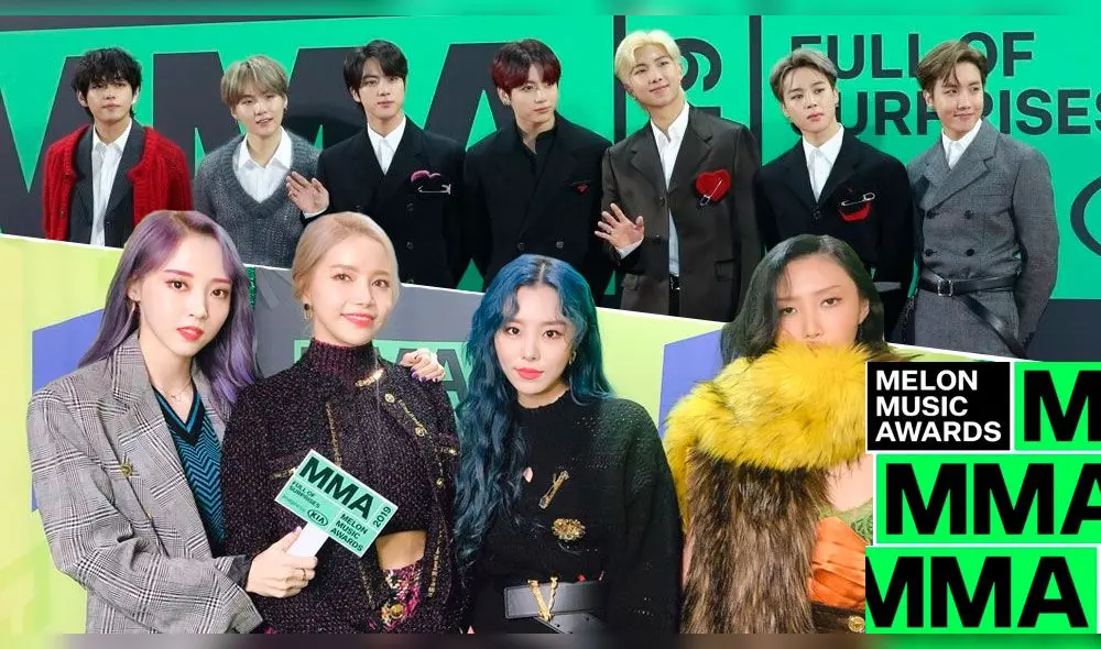 Ganadores de los Melon Music Awards 2019.