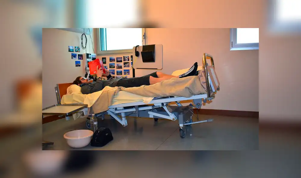 Voluntarios de la NASA pasan echados en la cama dos meses y ganan 19 mil dólares Voluntarios de la NASA pasan echados en la cama dos meses y ganan 19 mil dólares