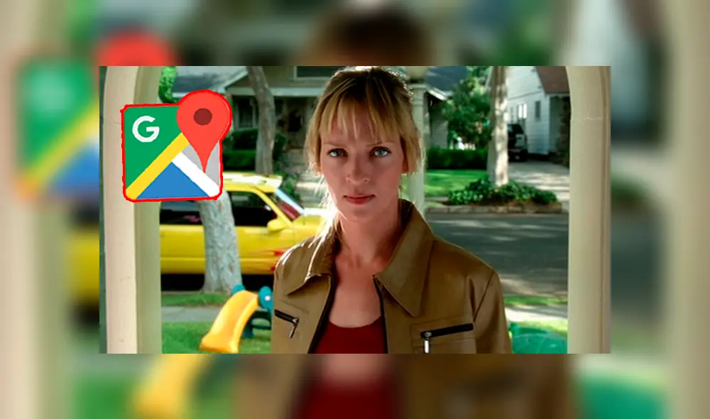 Desliza las imágenes para ver cómo luce la casa en la que se grabó una memorable escena de Kill Bill. Fotocapturas: Google Maps.