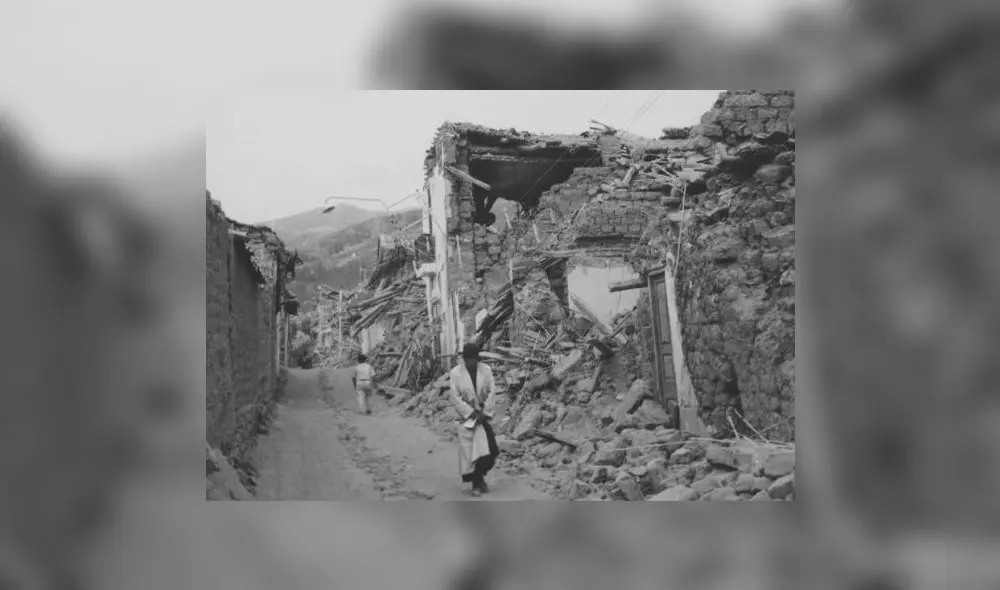 Terremoto en Yungay. Terremoto en Yungay.
