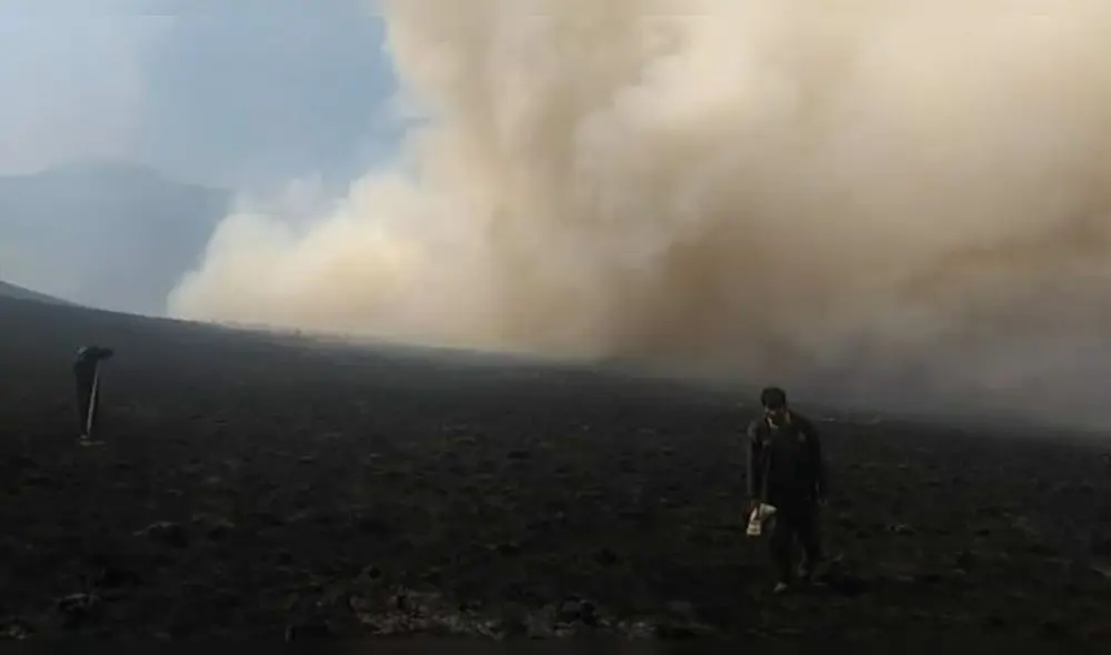 Incendio Parque del Manu Incendio Parque del Manu