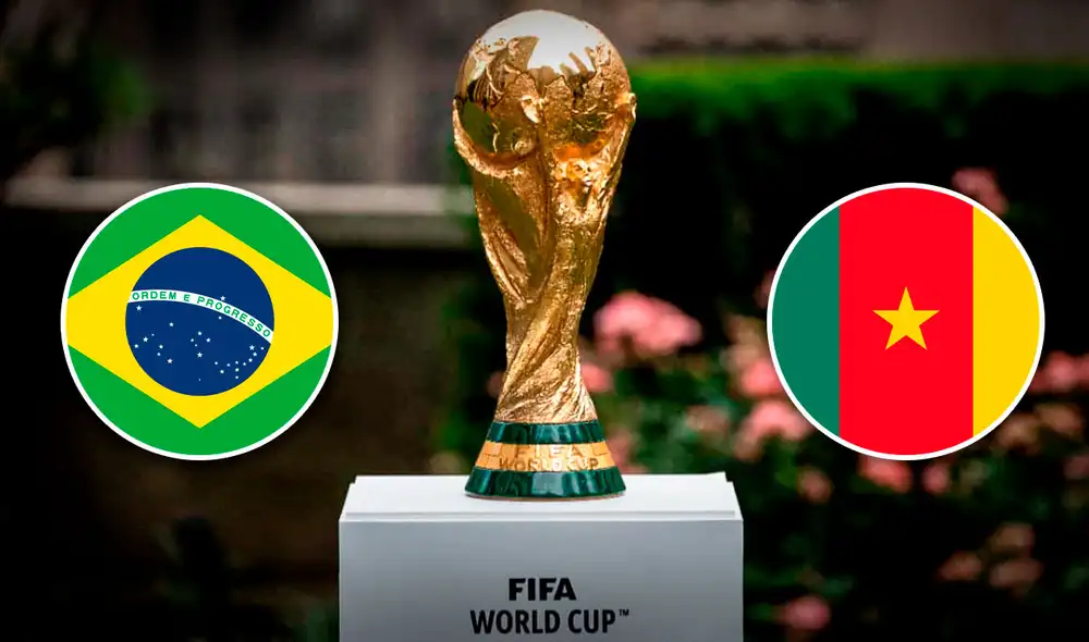Brasil vs. Camerún juegan este viernes 2 de diciembre por la definición del grupo G. Foto: composición de Jazmín Ceras / La República
