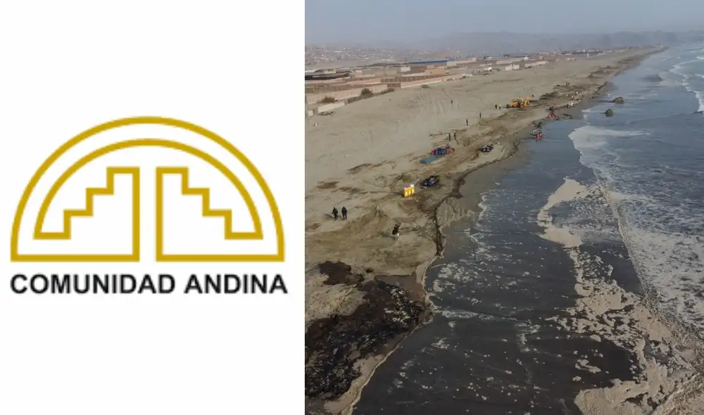 La CAN invocó a la comunidad internacional y a los organismos multilaterales a que brinden asistencia para mitigar y superar las consecuencias ambientales, sociales y humanitarias producidas por el derrame de petróleo de Repsol. Foto: composición LR/CAN/Gerardo Marín/LR.