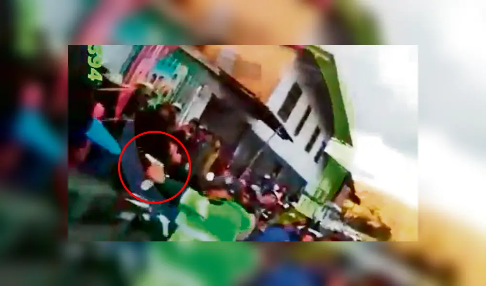 Prueba. En un video se muestra la reacción del agente. Prueba. En un video se muestra la reacción del agente.