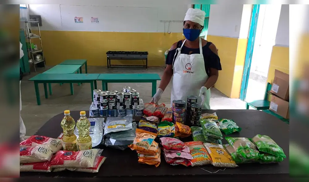 Escolares de Tumbes recibieron alimentos de Qali Warma