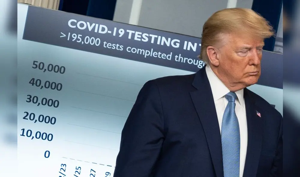 El gobernante también negó que haya respondido tarde a la pandemia. Foto: AFP.