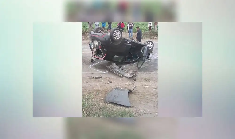Pareja de esposos muere en fatal accidente en Chimbote