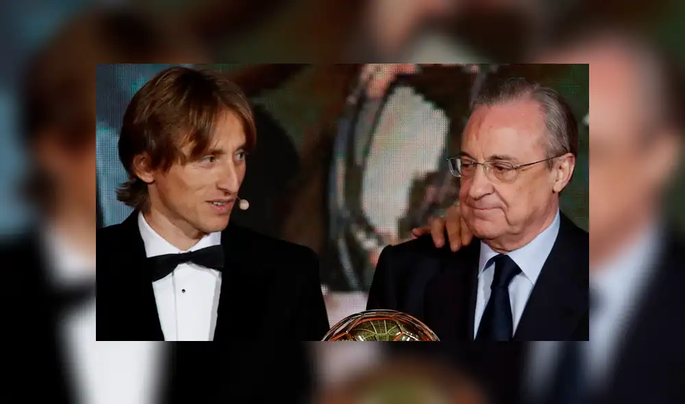 Luka Modric lanzó indirecta a presidente del Real Madrid tras obtener Balón de Oro