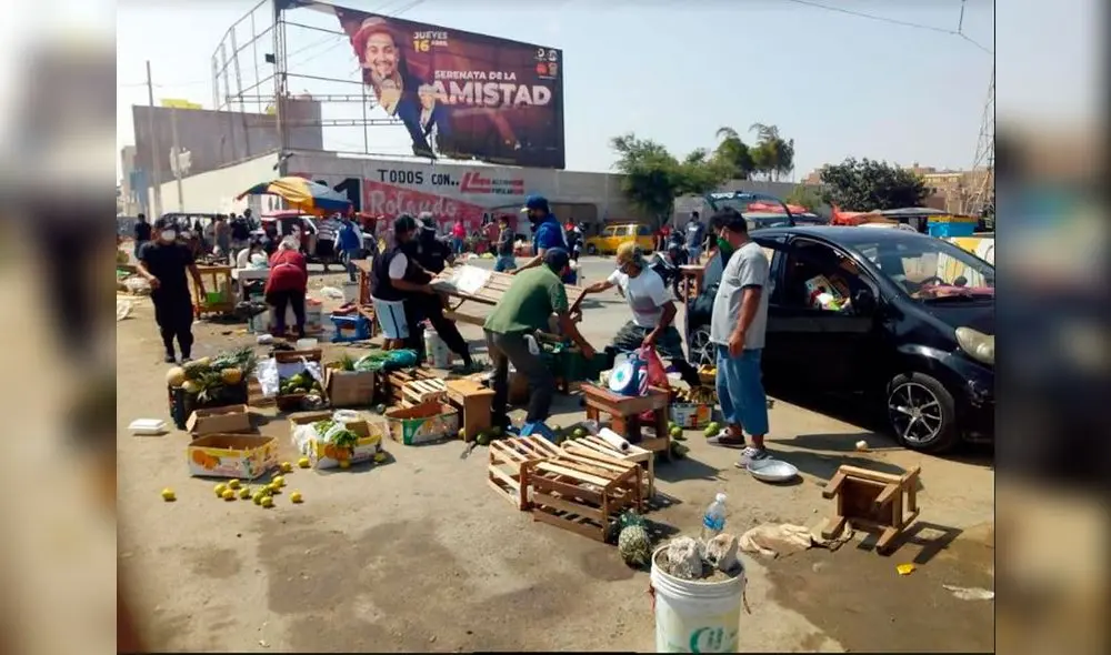 Los ambulantes invadieron los centros de abasto de Chiclayo Los ambulantes invadieron los centros de abasto de Chiclayo