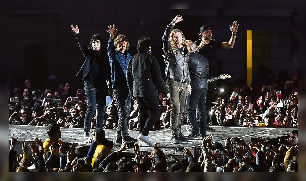 Maná contra la corrupción y a favor de medio ambiente en aniversario de Arequipa [FOTOS Y VIDEO]