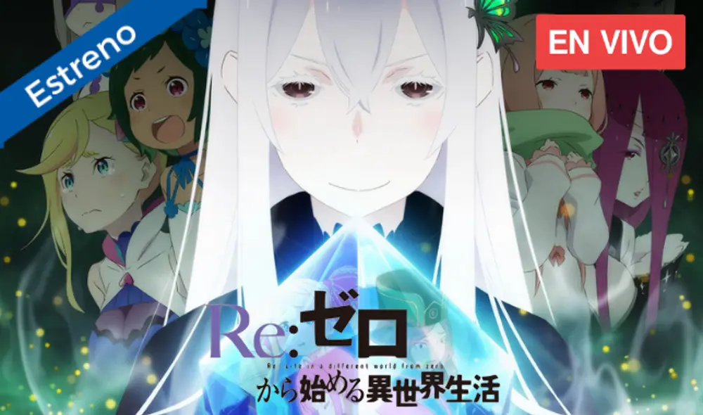 Re:Zero 2, capítulo 1 EN VIVO (Foto: Studio White Fox) Re:Zero 2, capítulo 1 EN VIVO (Foto: Studio White Fox)