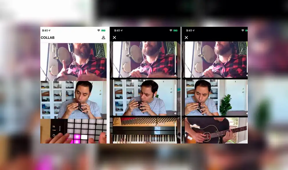 Facebook lanza Collab, la app para crear música con amigos.