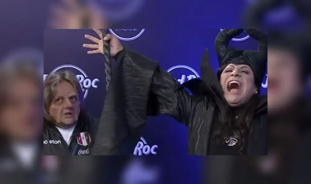 Romina Antoniazzi muy fastidiada con imitación suya en 'El wasap de JB' [VIDEO]