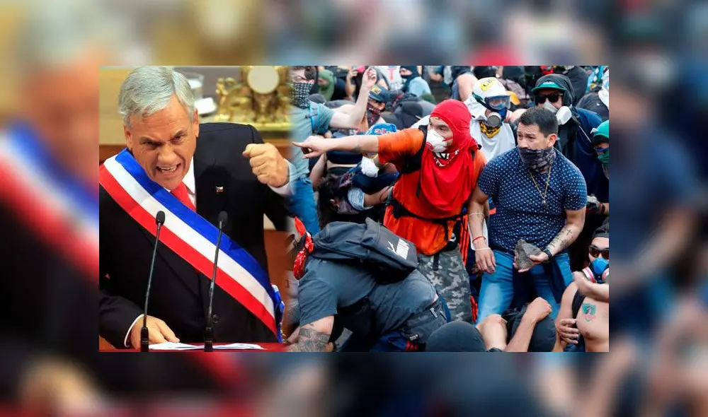 Crisis social en Chile 2019. Foto: Composición Crisis social en Chile 2019. Foto: Composición