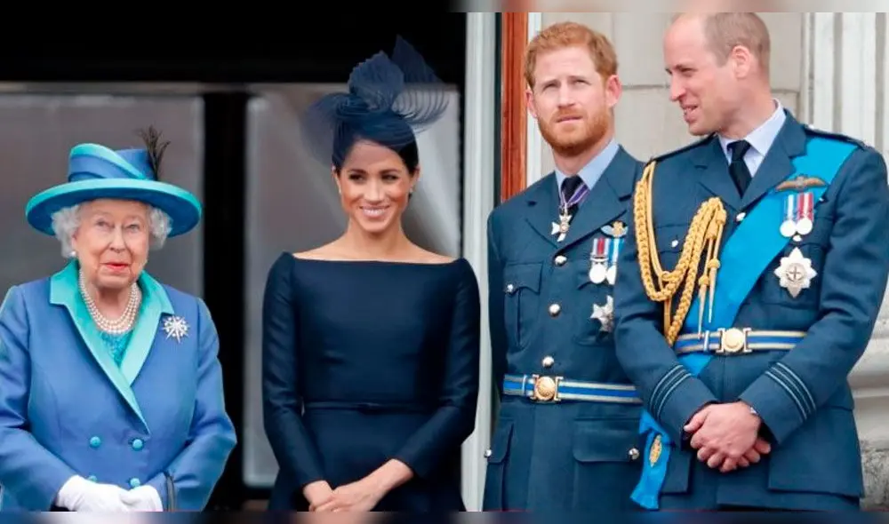 Reina Isabel y el príncipe William estarían furiosos con Meghan Markle y Harry 