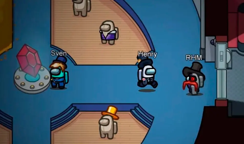 The Airship es el nombre del nuevo mapa que llegará a Among Us en 2021. Foto captura: YouTube