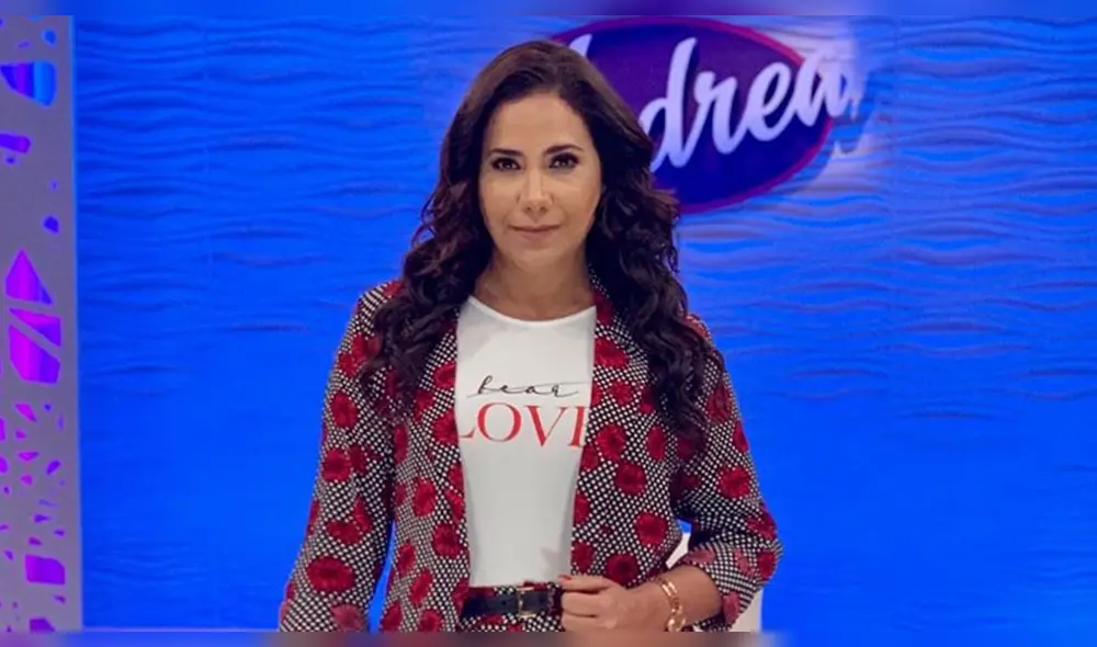 Andrea Llosa obtiene alto rating con su programa en ATV durante cuarentena. Foto: Instagram