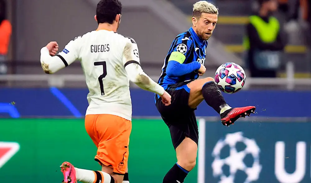 Valencia vs. Atalanta EN VIVO por los octavos de final de la Champions League. Foto: Difusión