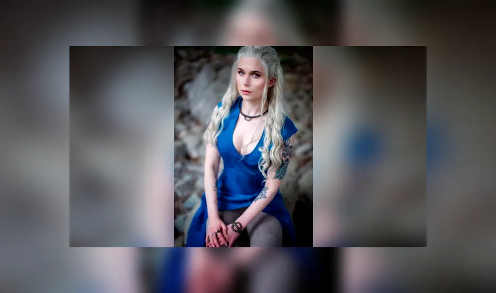 Instagram: Fan Emilia Clarke realiza sexy cosplay de Daenerys Targaryen y miles enloquecen [FOTOS]
