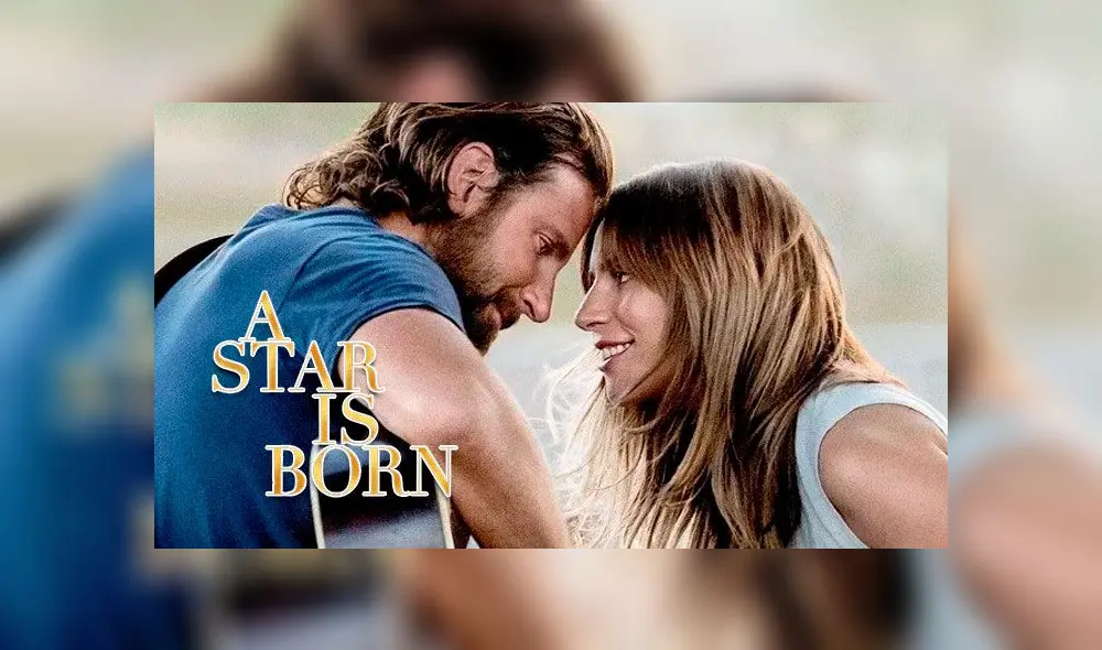 HBO transmitirá en Perú "A Star is Born" con Lady Gaga y Bradley Cooper. Créditos: Composición HBO transmitirá en Perú "A Star is Born" con Lady Gaga y Bradley Cooper. Créditos: Composición
